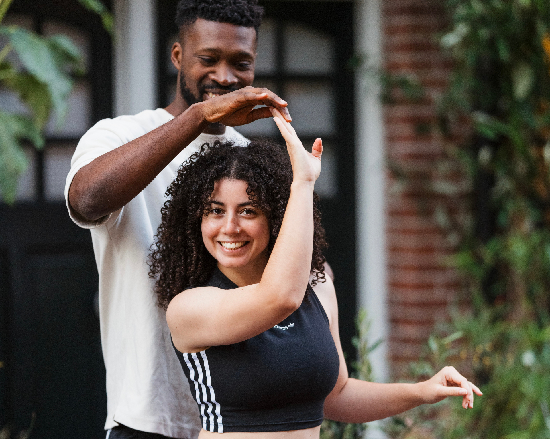 Carla Jimenez Estevez and Ninjo Andelloe — founders of Playtime Bachata Amsterdam